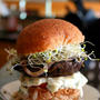 Portabello and Gorgonzola Burgerきのことブルーチーズのバーガー