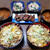 【家ごはん/献立】 和の丼 2日分♪　* ゴボウとひき肉の卵丼 * ネギトロ入りモロヘイヤとろろ丼