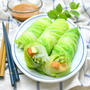 Napa Cabbage Spring Rolls – vegan白菜de生春巻き風