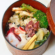 海鮮ちらし　スリランカ旅７　晩ごはんの残りで作るお弁当　５月１９日　月曜日　