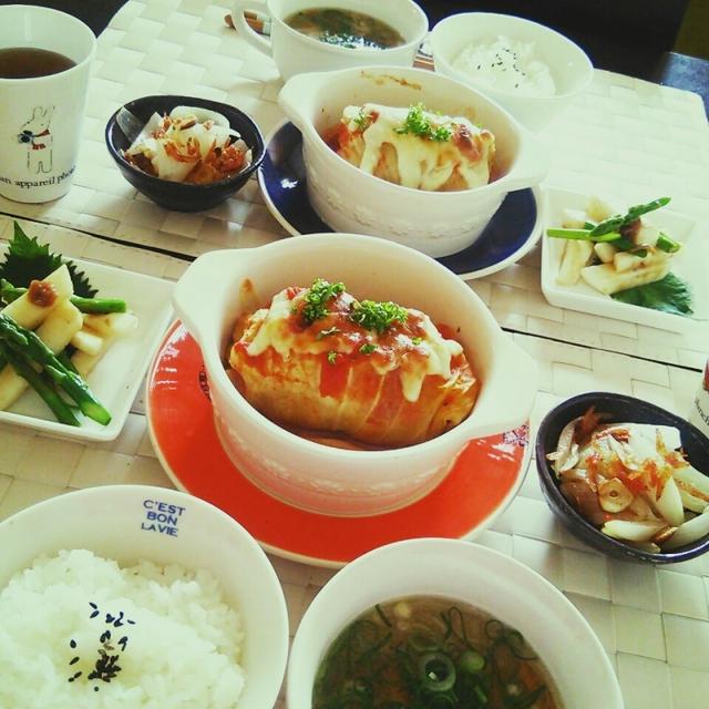 ロールキャベツグラタン