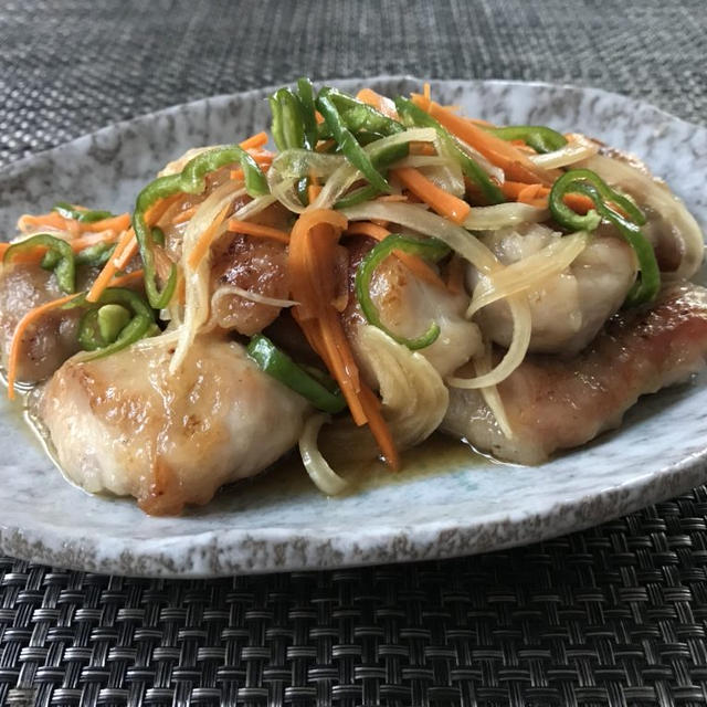 鶏もも肉の南蛮漬け