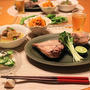 『鰤カマ焼き』とストウブで『小さいおかず』の献立。