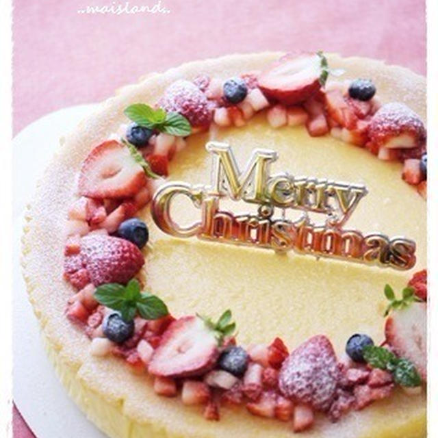 Sweets＊ コストコチーズケーキにデコレーション♪