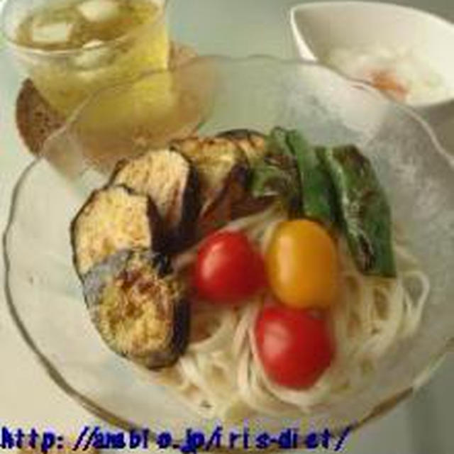 天ぷらよりヘルシー！夏野菜うどん