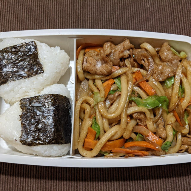今日のお弁当　第1697号　〜大手抜き弁当〜