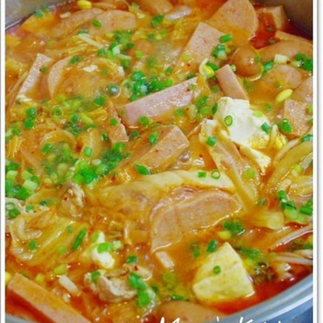 韓国料理教室(プデチゲ&ケランチム)♪