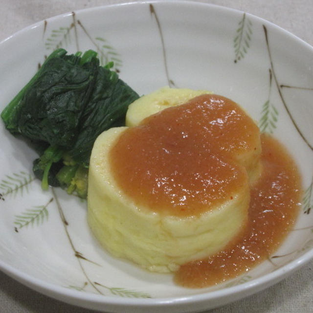 伊達巻風たらこあんかけ