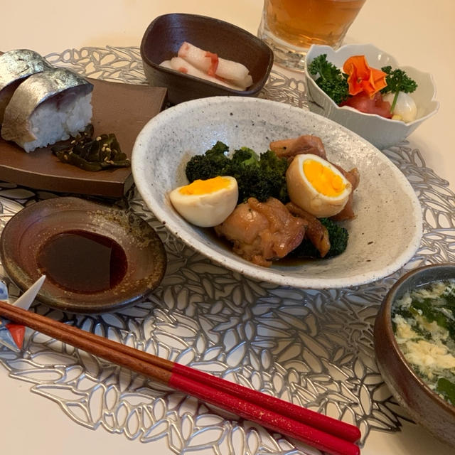 鯖寿司✨でお家ごはん✨