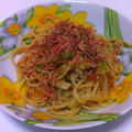 冷蔵庫をあさって、ツナ白菜パスタ、チャーハン