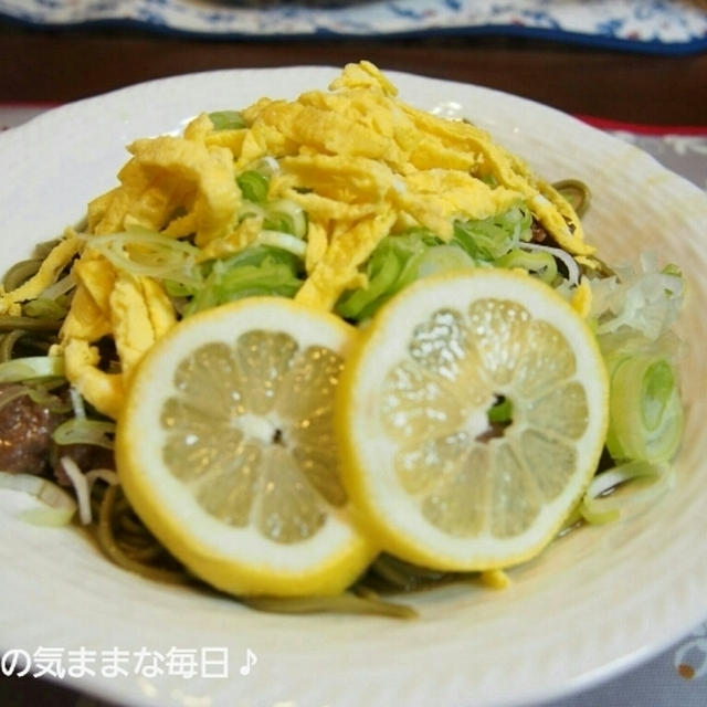 山口県の郷土料理☆瓦そば