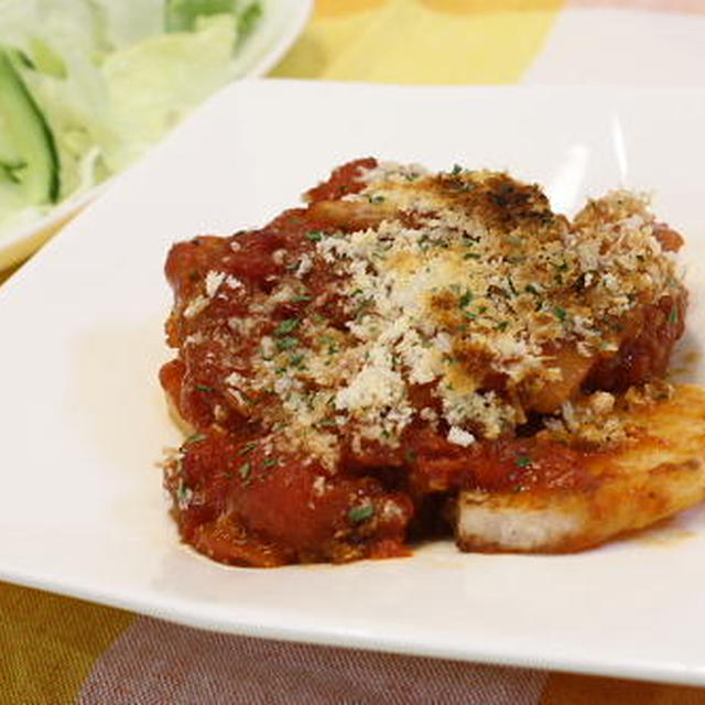 11/04/11 長いものキムチトマトソース焼き