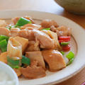 鶏と野菜の中華風ゴマオイ炒め