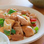 鶏と野菜の中華風ゴマオイ炒め