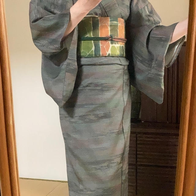 おばあちゃんのふだん着を手洗い