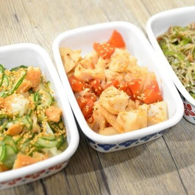 今週の作り置きおかず