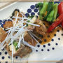 和定食で節約レシピ・・あぶら菜・高野豆腐の肉巻き照り焼き～♪
