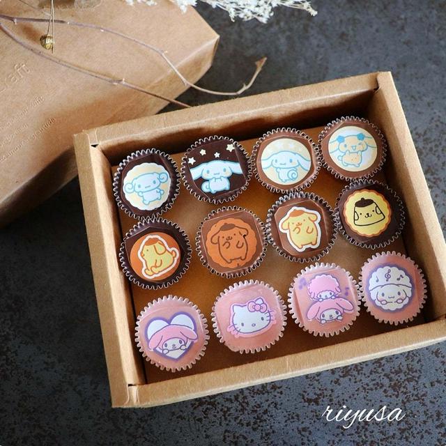 渡す相手には内緒♩100圴アイテムでまるでお店のチョコレート