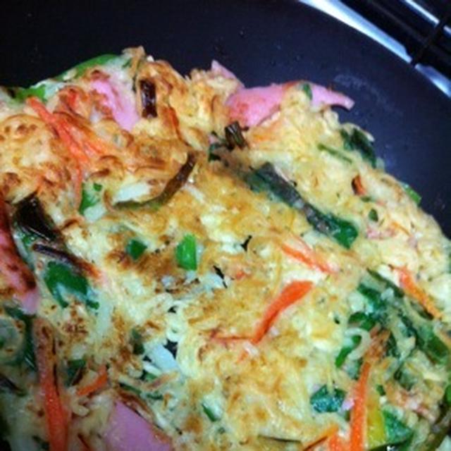 焼きそば入りチヂミです。