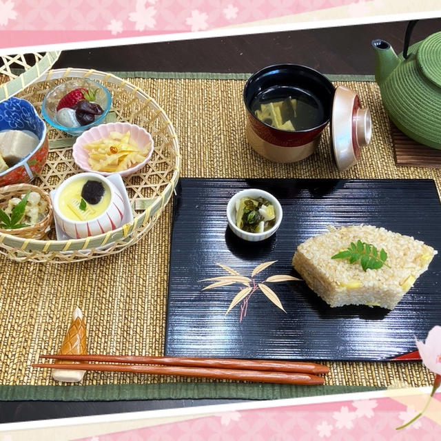 【アメリカで和食ごはん】淡竹づくし御前