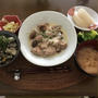 鶏肉と甘栗のクリームソース