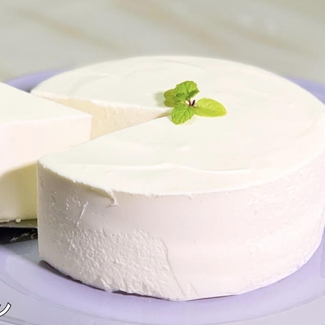レンジで簡単 レアチーズ風 ヨーグルトクリームケーキ の作り方 By てぬキッチンさん レシピブログ 料理ブログのレシピ満載