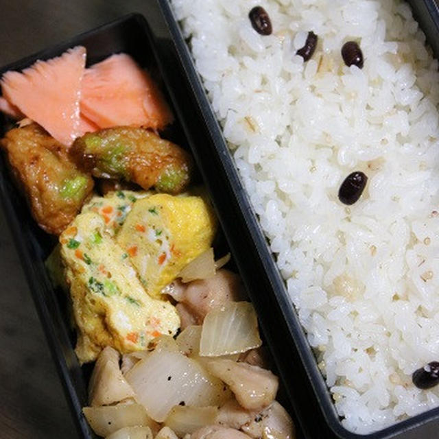 2月19日　　鶏肉の スパイシー炒め弁当