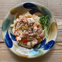 「だしとスパイスの魔法」を使って簡単スパイシー炊き込みご飯♡