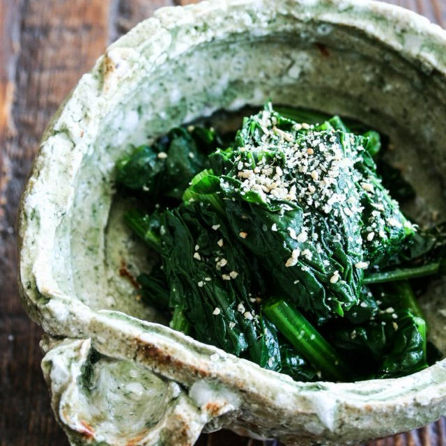 Sesame Spinachほうれん草のおひたしナムル