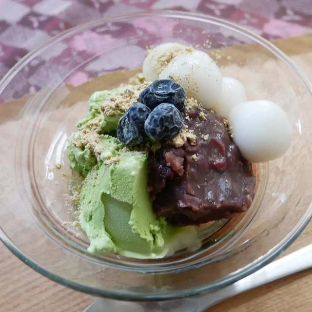 自家製あんこの和パフェ