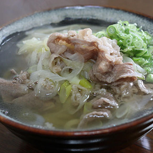 松阪牛で「肉うどん」