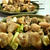 塩焼き鳥＆実を食べつくされた庭の万両♪