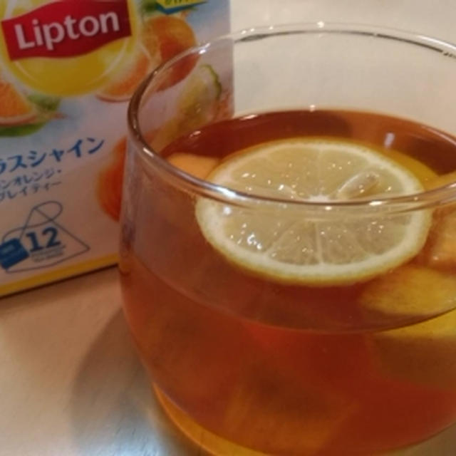フルーツインティーとポークナゲット☆
