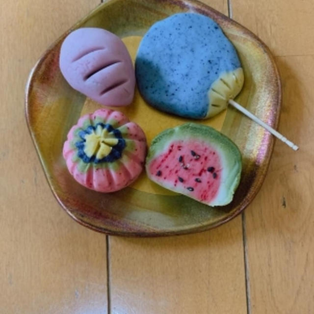 和菓子作り