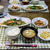 ・お魚久しぶり　鮭と小松菜のごまみそ煮＆ごぼうのから揚げ　