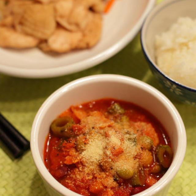 ビーンズトマト煮