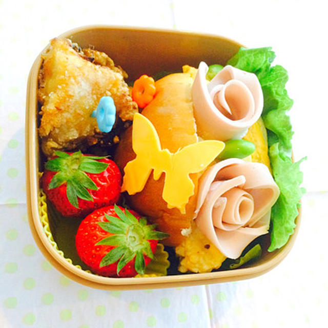 薔薇の卵サンド