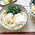 モロヘイヤととろろの冷やしうどん