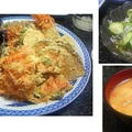 エビと枝豆のかき揚げ、他禁断のメニュー？
