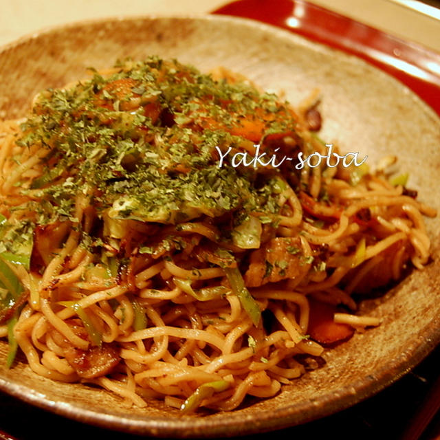 美味しくソース焼きそば♪