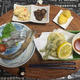 サヨリの魚で2種類の料理
