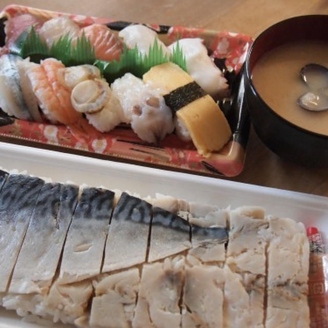 京都中央市場食彩市　お寿司とお気に入りのお魚屋さんは５５特消さん