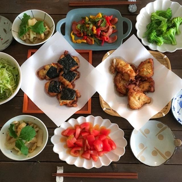 豆腐のさつま揚げ＊ｒｉｉ家よるごはん