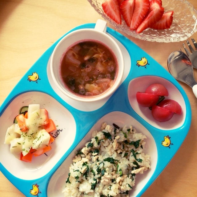 息子の昼ごはん