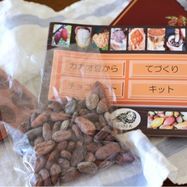 子供料理教室♡カカオ豆からチョコ作り♪