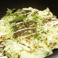 ■レシピ■ソースも鰹節もいらない！　白だしのお好み焼き