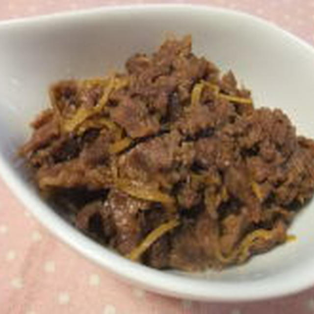 【減圧鍋：ロップ・タック】お弁当に　牛肉のしぐれ煮