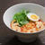 トマトジュースで作る海老トマトラーメンのレシピ