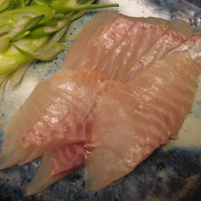 【没記事・没写真】カイエビスの刺身