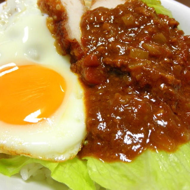 ロコモコ風丼